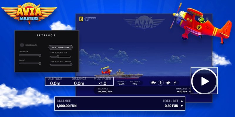 Discover avia masters plane game