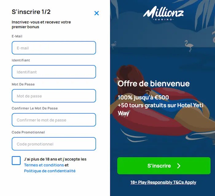 Découvrez le Monde Excitant de Millionz Casino En Ligne en France, millionz casino en ligne